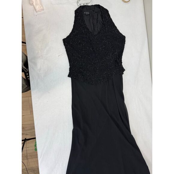 Jkara Beaded Gown Floor Length Mother-of-the-Bride Dress - Women's Size 12 - Picture 8 of 11